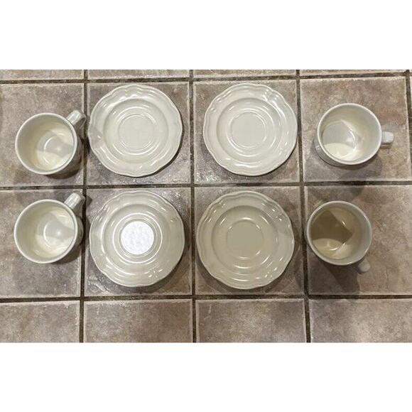 Pfaltzgraff Perennials 20 Pc Dinnerware Set The Tea Rose Collection Original Box - Picture 11 of 16